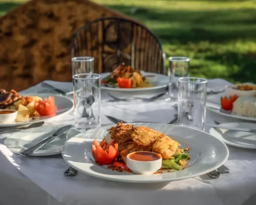 amboseli sopa lodge diner en plein air