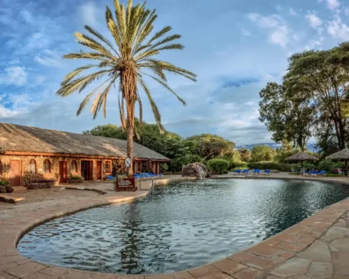 amboseli sopa lodge piscine